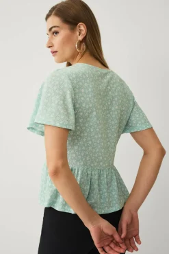 Ellos Collection Topp med volang