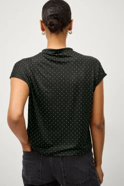 Ellos Collection Topp med rhinstener