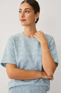 Ellos Collection Topp med bouclé-struktur