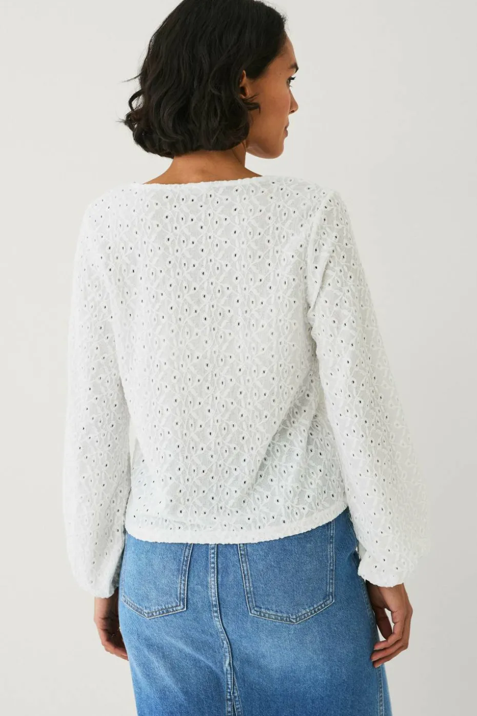 Ellos Collection Topp med blomstermønster
