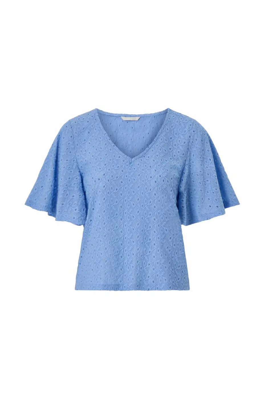 Ellos Collection Topp med draperte volangermer