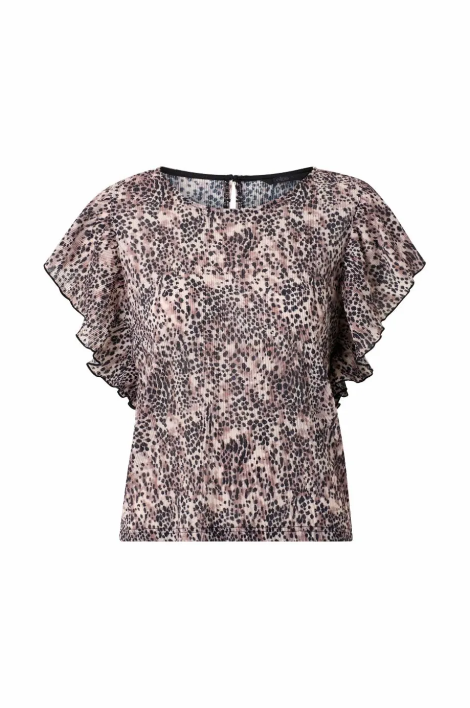 Ellos Collection Topp med draperte volangermer