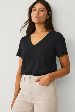 Ellos Collection T-skjorte med v-hals