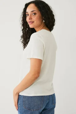 Ellos Collection T-skjorte med v-hals