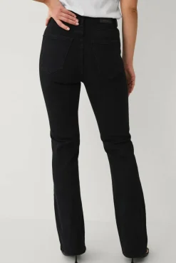 Ellos Collection Utsvingte stretchjeans med høy midje