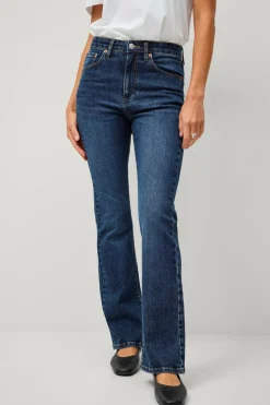 Ellos Collection Utsvingte stretchjeans med høy midje
