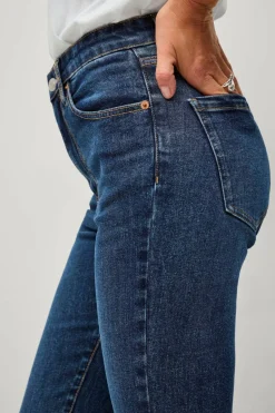Ellos Collection Utsvingte stretchjeans med høy midje