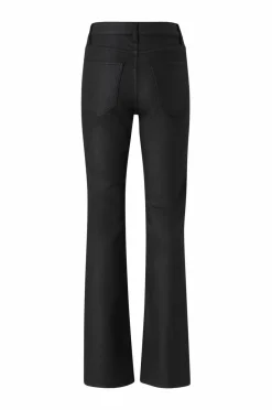 Ellos Collection Utsvingte jeans med belagt overflate