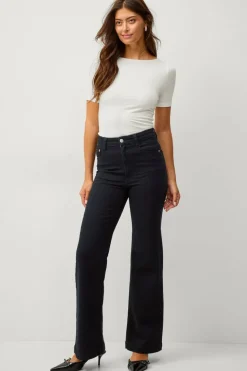 Ellos Collection Utsvingte jeans Utsvingte med høy midje