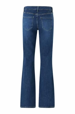Ellos Collection Utsvungne stretchjeans med lav midje