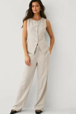 Ellos Collection Vest i linblanding