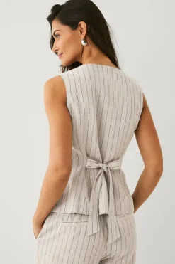 Ellos Collection Vest i linblanding