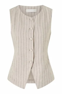 Ellos Collection Vest i linblanding