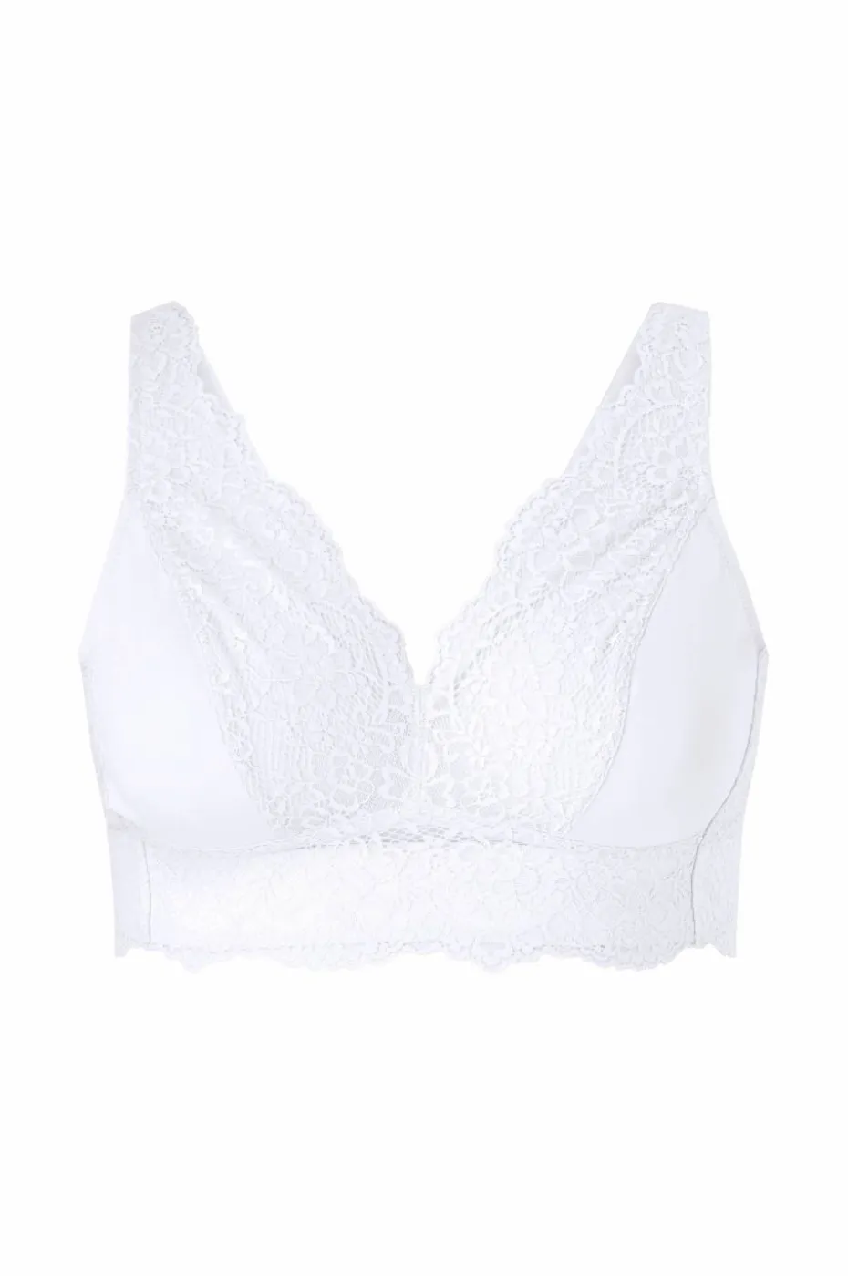 Ellos Plus collection BH med myke blonder