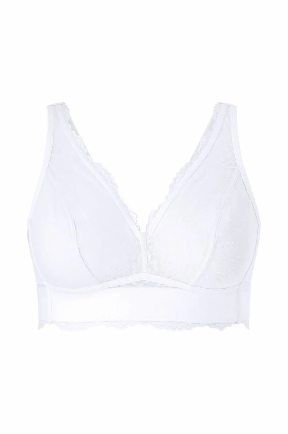 Ellos Plus collection BH med myke blonder