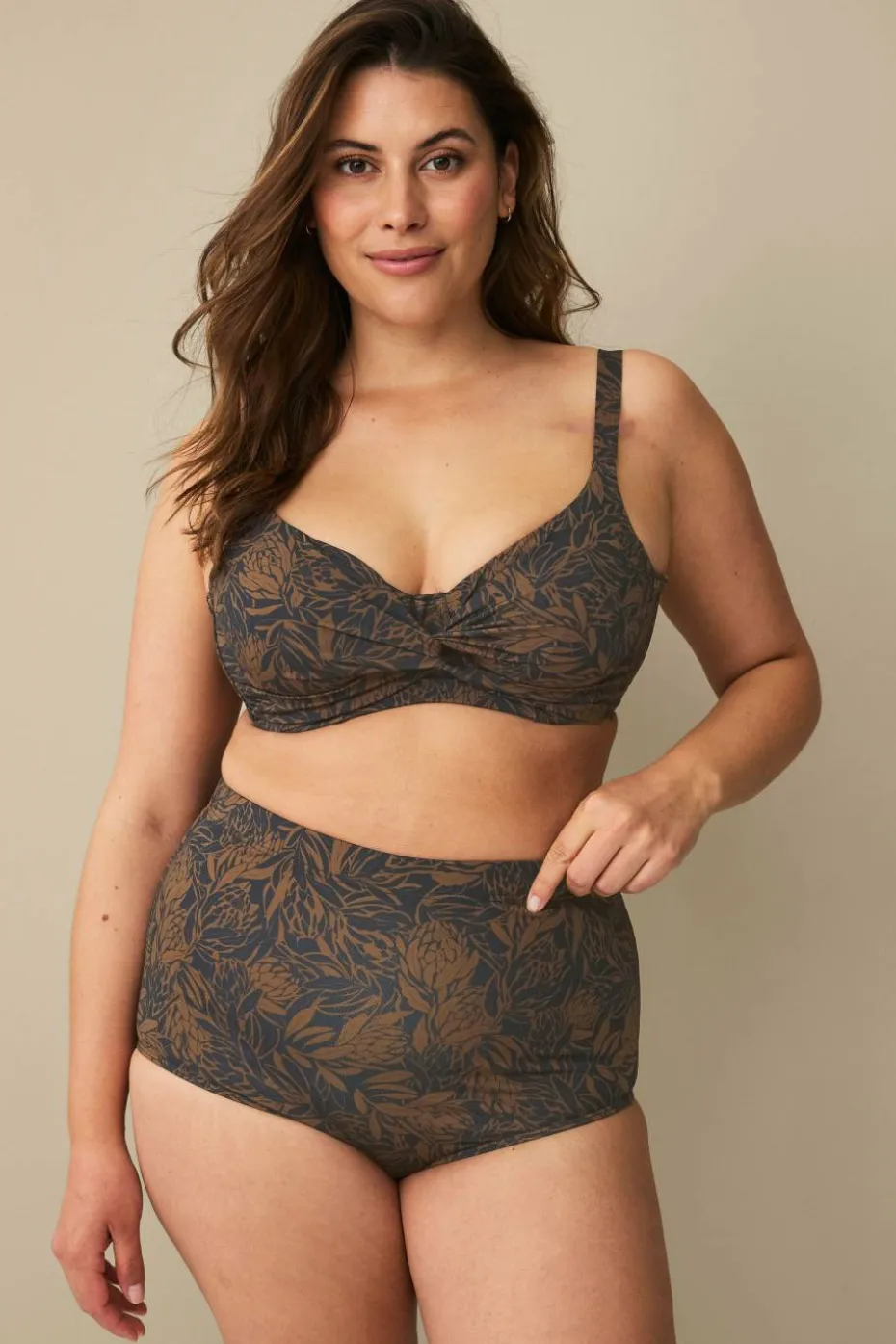 Ellos Plus collection Bikini-BH med knutedetalj