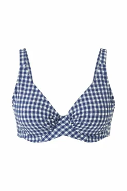 Ellos Plus collection Bikini-BH i seersucker