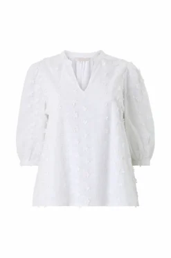 Ellos Plus collection Bluse med 3D-blomster