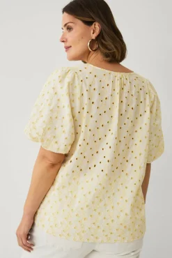 Ellos Plus collection Bluse med bobleermer