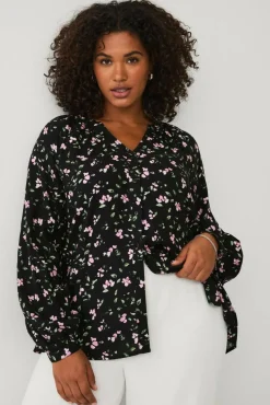 Ellos Plus collection Bluse med puffermer