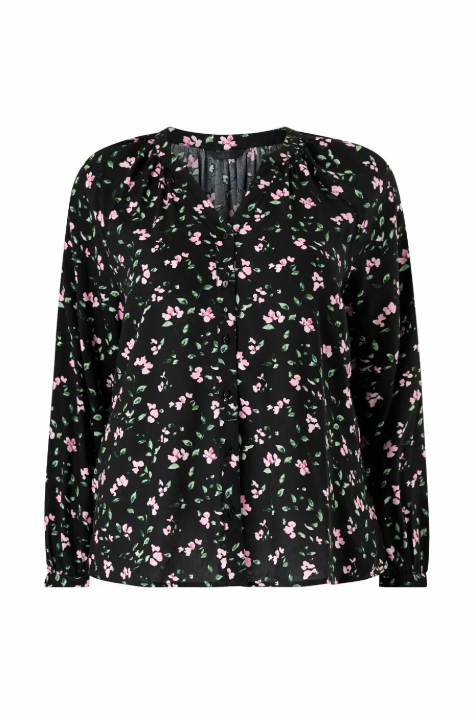 Ellos Plus collection Bluse med puffermer