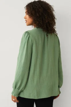 Ellos Plus collection Bluse med v-formet utringning