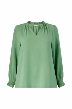 Ellos Plus collection Bluse med v-formet utringning