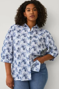 Ellos Plus collection Bluse med bobleermer