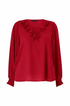 Ellos Plus collection Bluse med volang