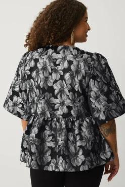 Ellos Plus collection Bluse med puffermer