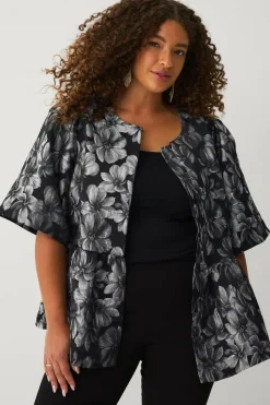 Ellos Plus collection Bluse med puffermer