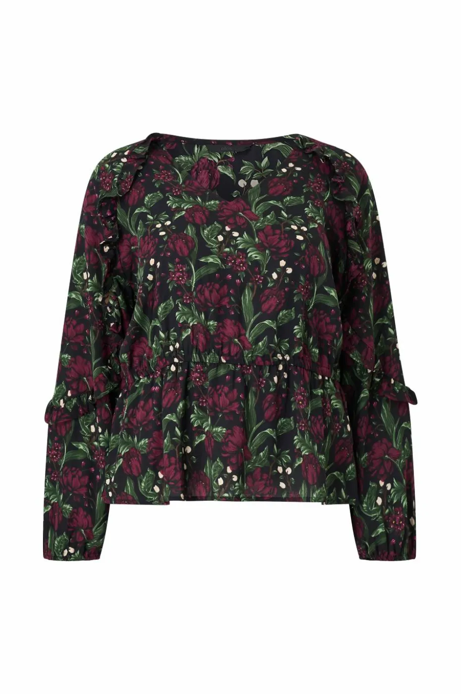 Ellos Plus collection Bluse med volanger