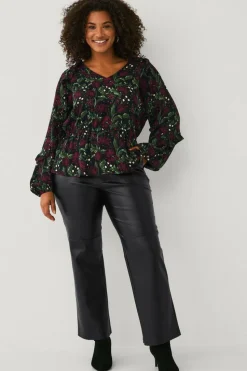 Ellos Plus collection Bluse med volanger