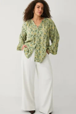 Ellos Plus collection Bluse med puffermer