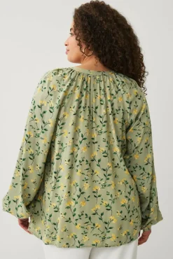 Ellos Plus collection Bluse med puffermer