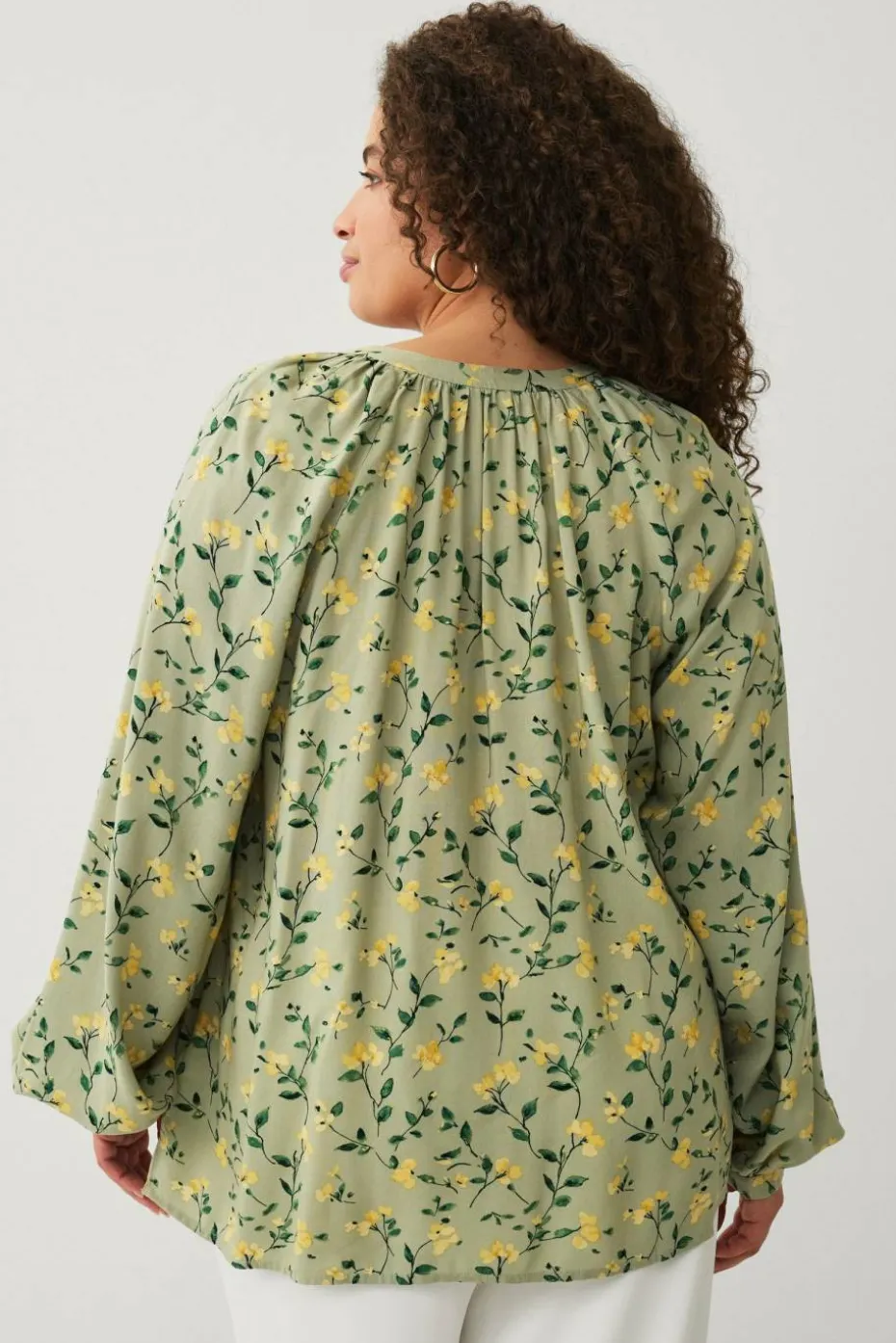 Ellos Plus collection Bluse med puffermer
