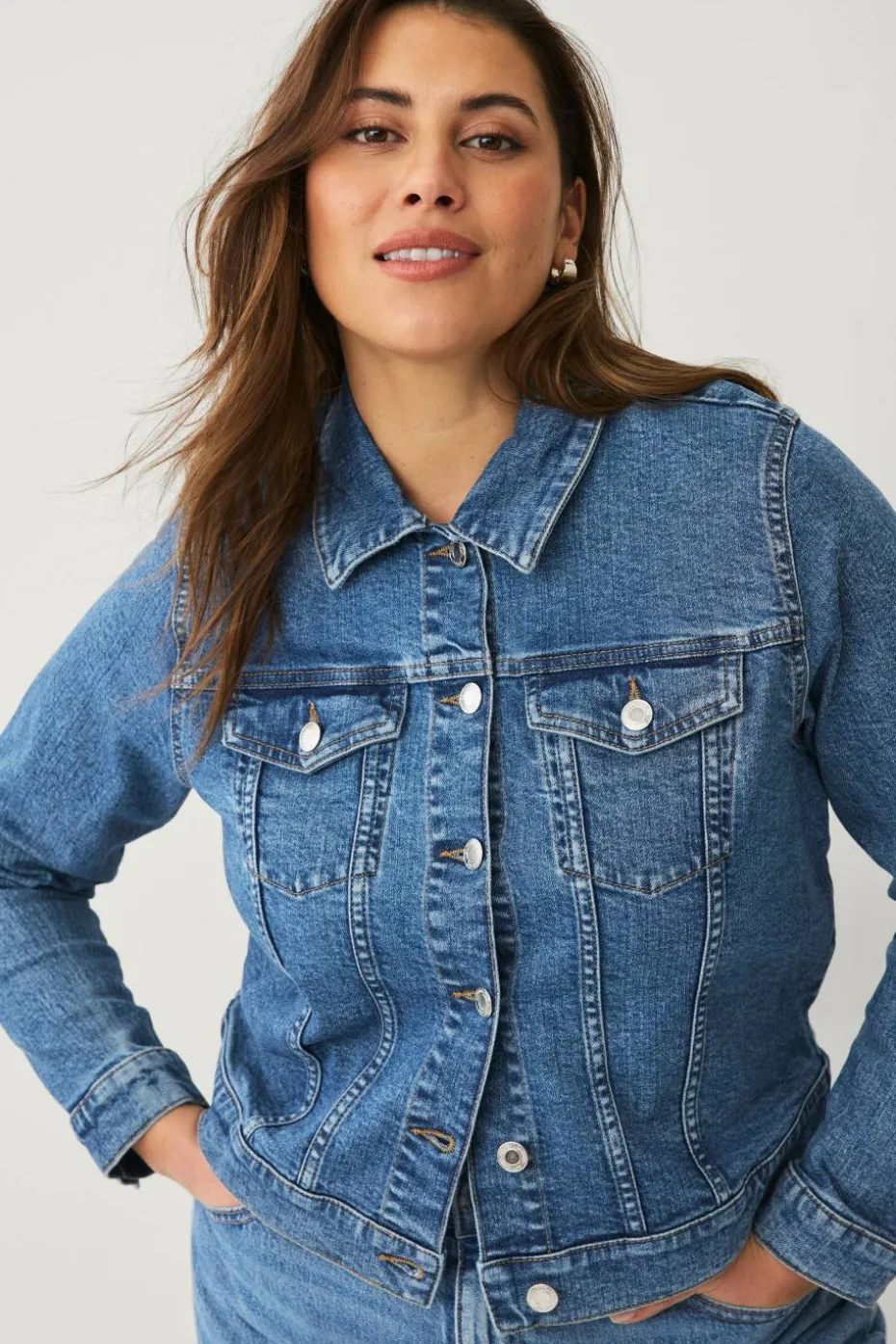Ellos Plus collection Denim jakke