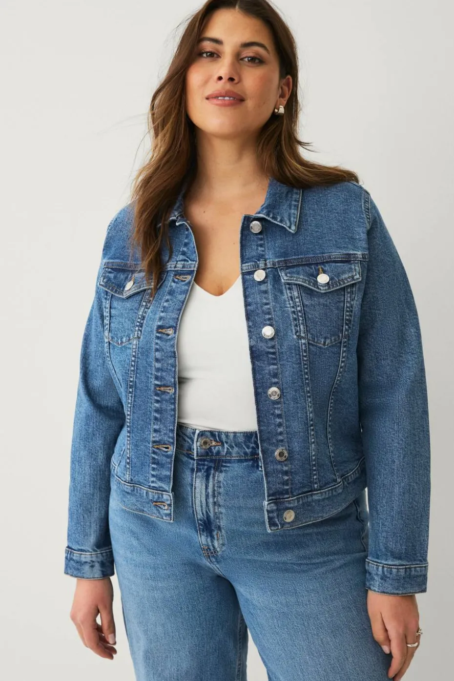 Ellos Plus collection Denim jakke