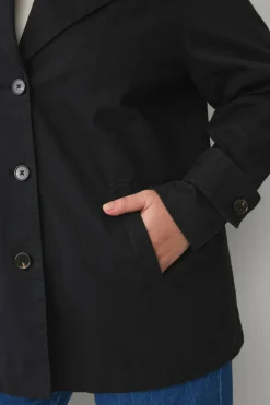 Ellos Plus collection Fôret ertefrakk i bomullstwill