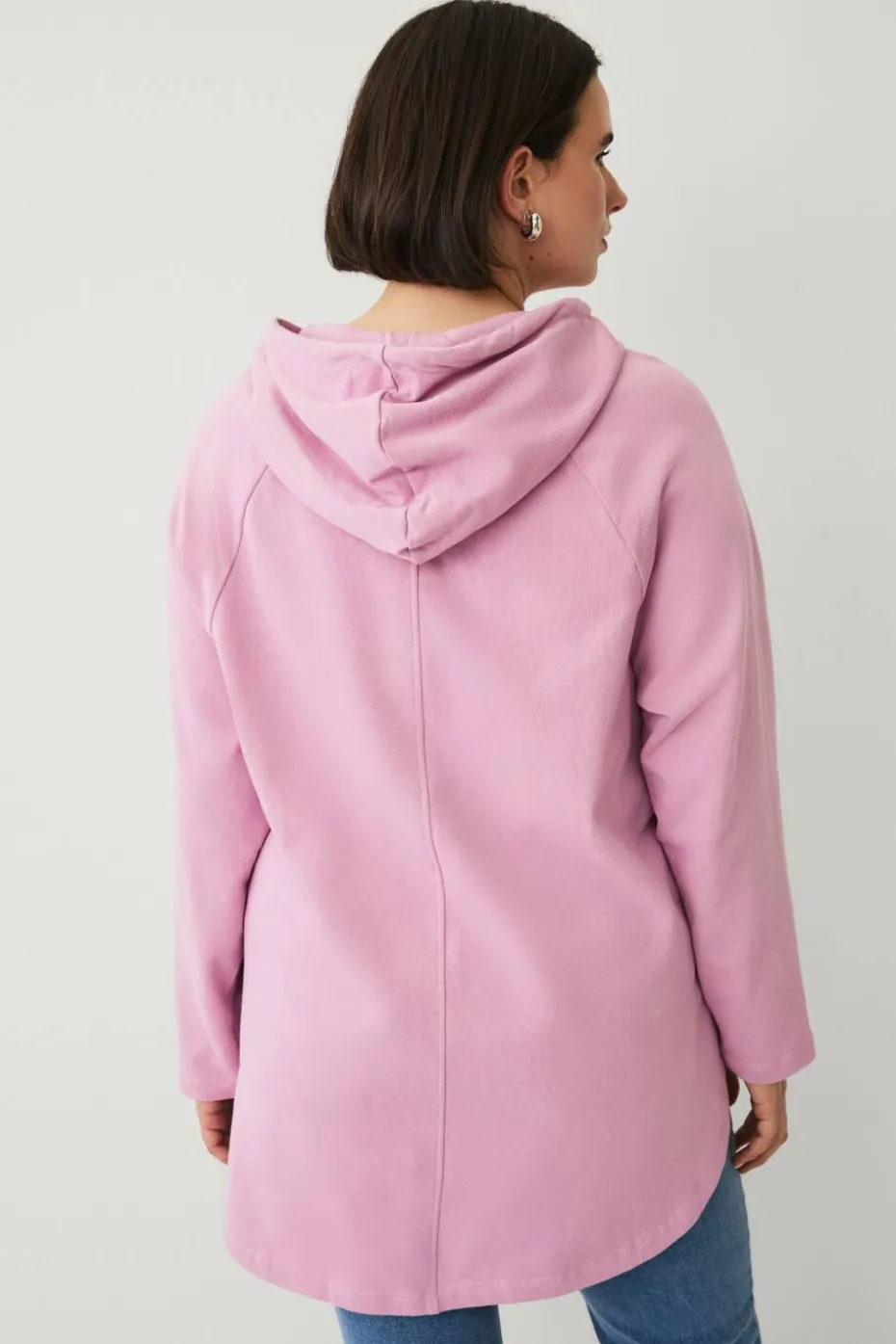 Ellos Plus collection Genser med hette og glidelås