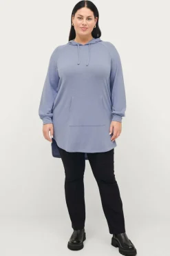 Ellos Plus collection Genser-tunika med hette