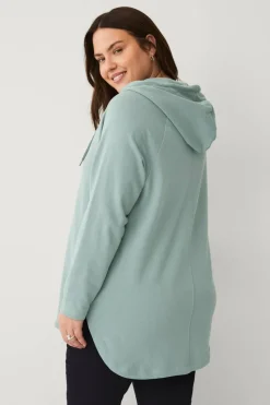 Ellos Plus collection Genser med hette og glidelås