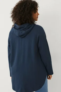 Ellos Plus collection Genser med hette og glidelås
