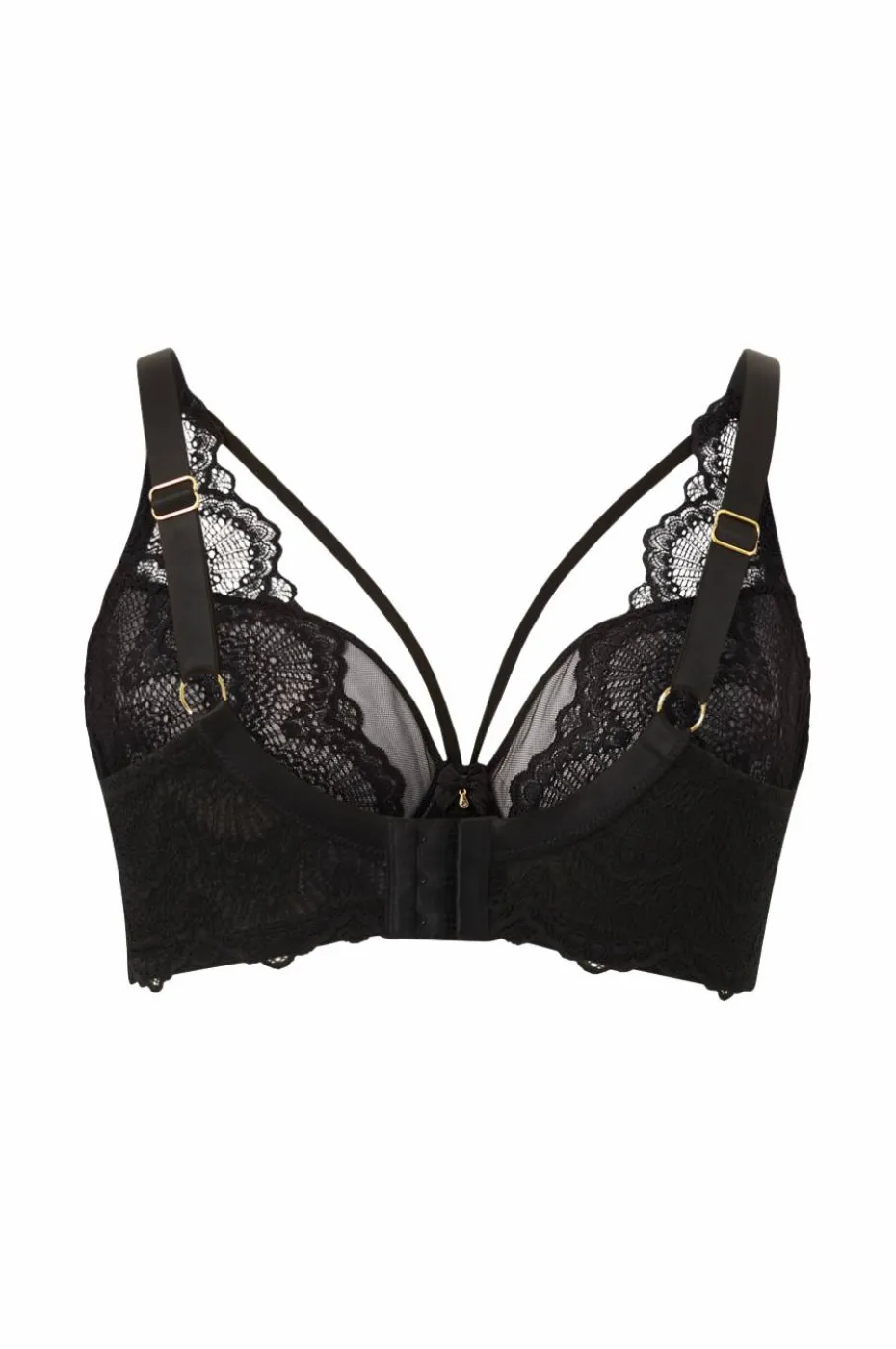 Ellos Plus collection Ikke polstret spile-BH i blonder