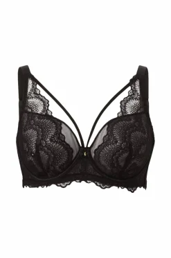 Ellos Plus collection Ikke polstret spile-BH i blonder
