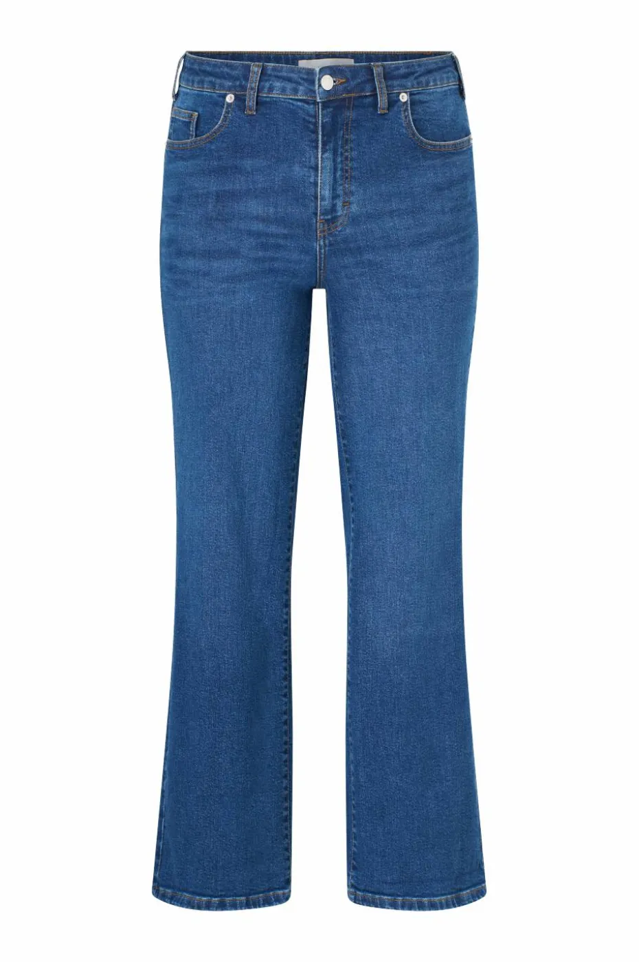 Ellos Plus collection Jeans med vide ben og høy midje