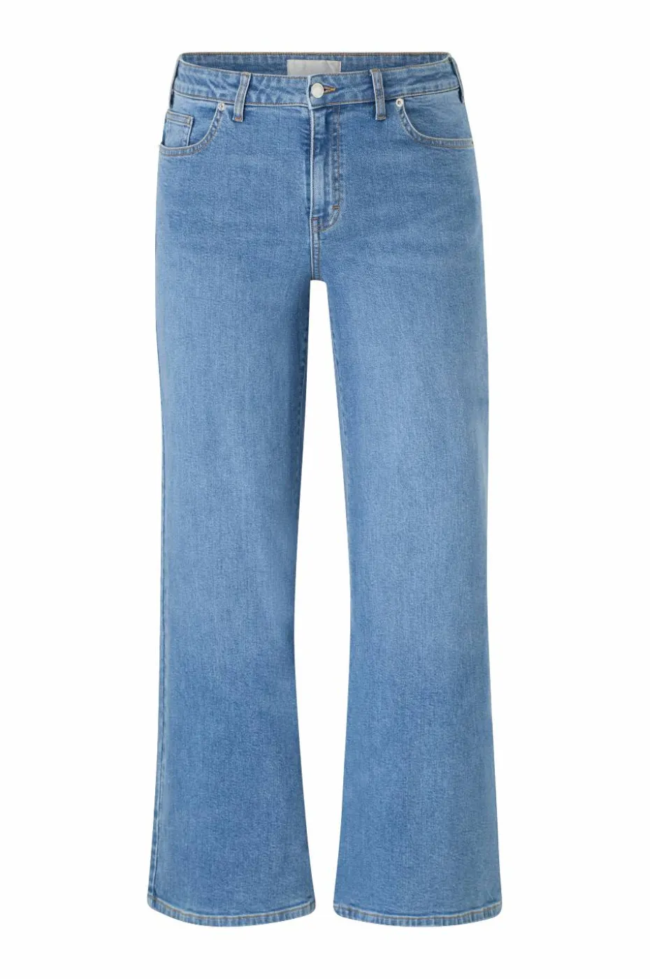 Ellos Plus collection Jeans med vide ben og høy midje