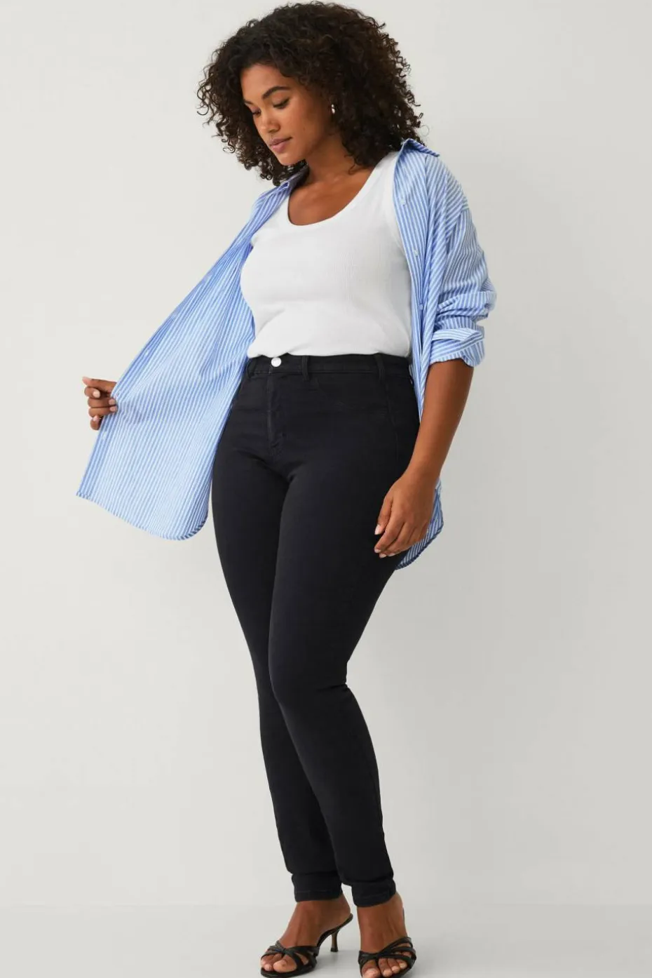 Ellos Plus collection Jeggings med høy midje