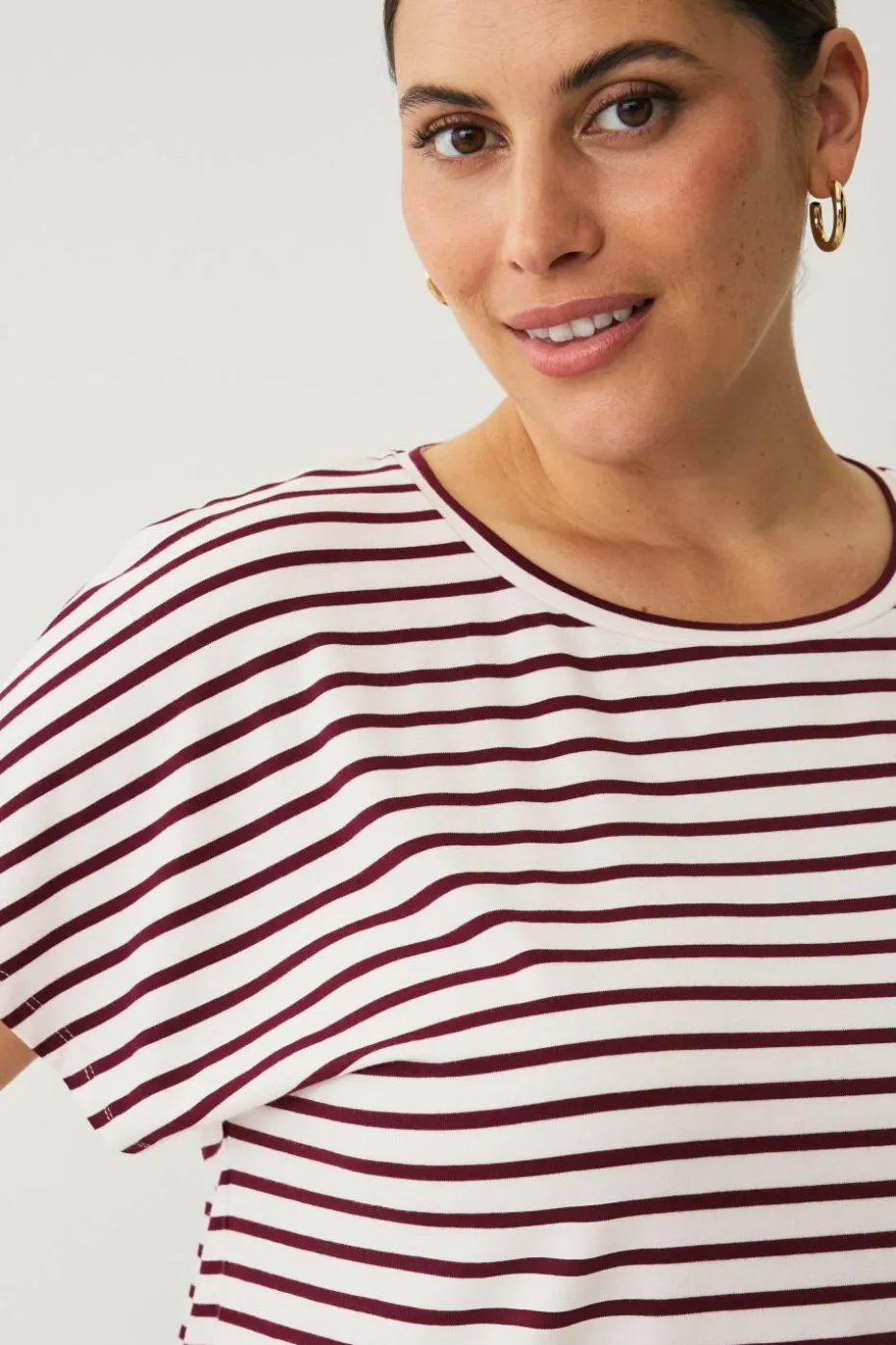 Ellos Plus collection Jerseytopp med kort erme