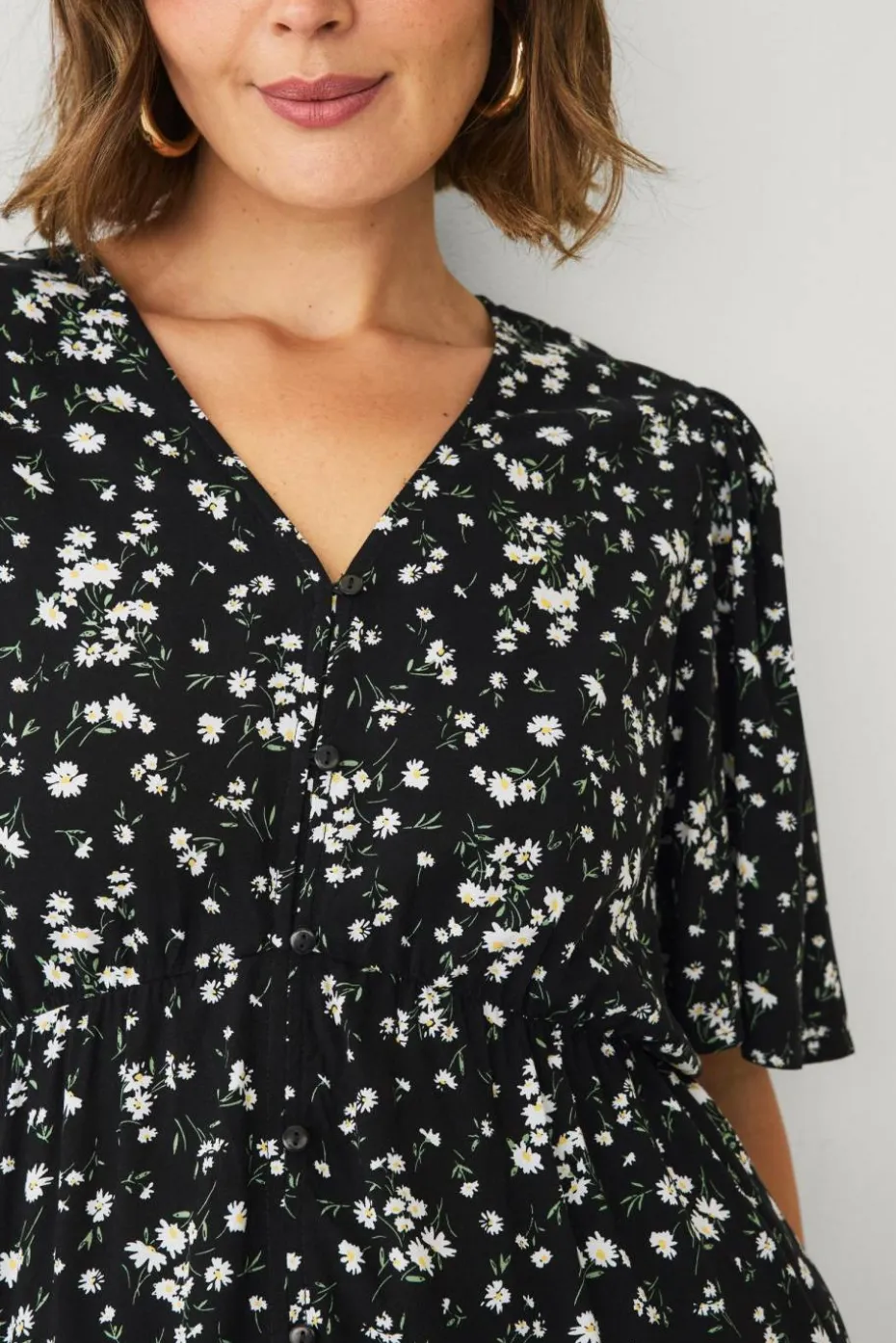 Ellos Plus collection Kjole med knapper